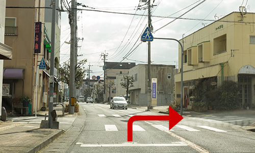 JR鳥栖駅方面からお越しの方